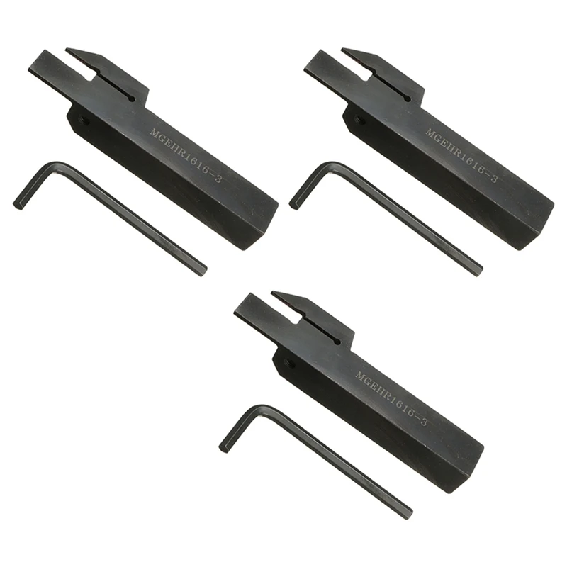 3X MGEHR1616-3 Lathe Cut Off Grooving Parting Tool Holder For MGMN300 Insert CNC
3X MGEHR1616-3 Lathe Cut Off Grooving Parting Tool Holder For MGMN300 Insert CNC