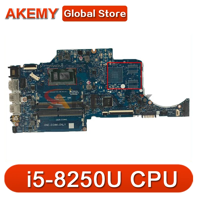

L23232-001 L23232-601 6050A2977601-MB-A01 UMA w i5-8250U CPU for HP Laptop 14-CK Series 240 G7 NoteBook PC Motherboard Mainboard