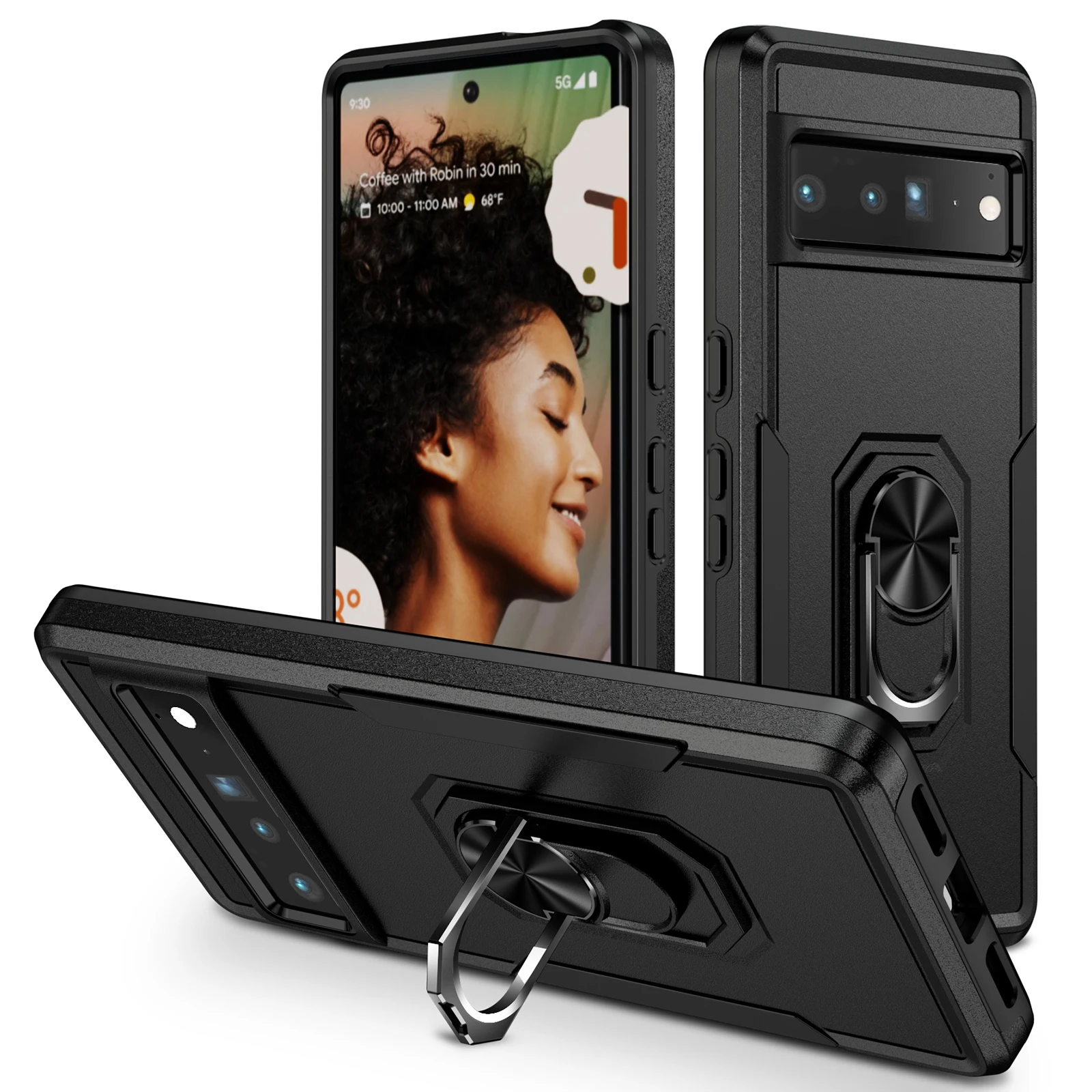 Magnetic Case for Google Pixel 7 Pro Case with Ring Holder Phone Protective Cover with Kickstand Armor Case for Google Pixel 7
Magnetic Case for Google Pixel 7 Pro Case with Ring Holder Phone Protective Cover with Kickstand Armor Case for Google Pixel 7