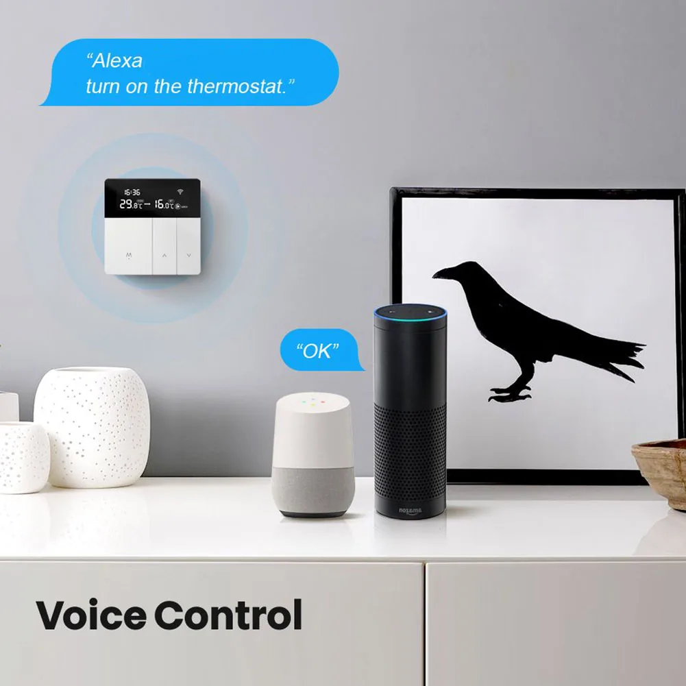 Термостат для теплого пола Smart Tuya, цифровой программируемый с Wi-Fi контроллером для отопления горячей воды
Термостат для теплого пола Smart Tuya, цифровой программируемый с Wi-Fi контроллером для отопления горячей воды