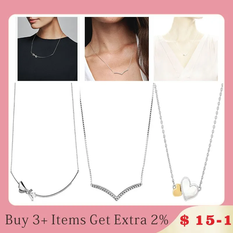 2022 Luxury Shining S925 Sterling Silver Bowknot Clavicle Women Pan Necklace For Wedding Gifts Couples Fashion Charm Jewelry
2022 Luxury Shining S925 Sterling Silver Bowknot Clavicle Women Pan Necklace For Wedding Gifts Couples Fashion Charm Jewelry