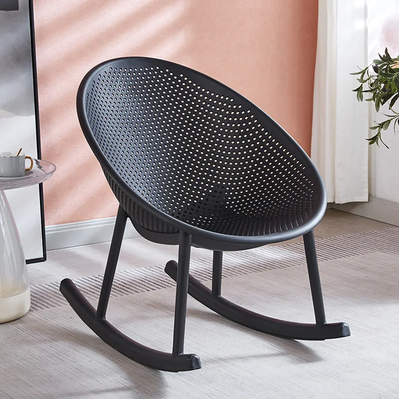 Nordic Rocking Chair Adults Lounge Single Meditation Chairs Bedroom Vanity Sillones Modernos Para Sala Library Furniture
Nordic Rocking Chair Adults Lounge Single Meditation Chairs Bedroom Vanity Sillones Modernos Para Sala Library Furniture