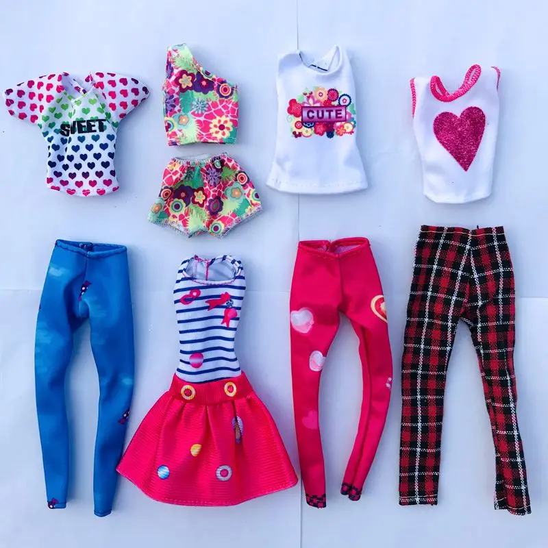Fashion Doll Dress 5 Style/Lot Kids Toys Outfit Swimsuit Tops Pants Mni Accessories For Barbie Dolls DIY Children Game Present
Fashion Doll Dress 5 Style/Lot Kids Toys Outfit Swimsuit Tops Pants Mni Accessories For Barbie Dolls DIY Children Game Present