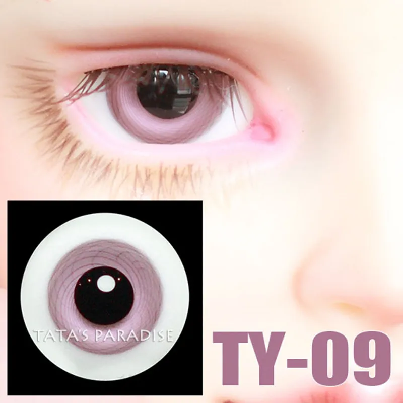 1 Pair Uncle BJD.SD 14mm 16mm Eyeball TY-09 Black Pupil With Patterned Glass Eyes For Doll Suitable for 1/3 1/4 1/6 Dolls
1 Pair Uncle BJD.SD 14mm 16mm Eyeball TY-09 Black Pupil With Patterned Glass Eyes For Doll Suitable for 1/3 1/4 1/6 Dolls