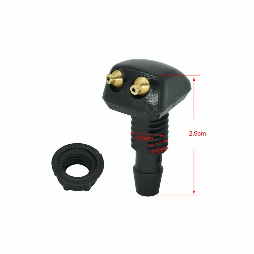 2PCS Dual Holes Adjustable Car Windshield Washer Nozzles Wiper Water Spray Jet Durable And Cost-effective Water Spray Nozzle
2PCS Dual Holes Adjustable Car Windshield Washer Nozzles Wiper Water Spray Jet Durable And Cost-effective Water Spray Nozzle