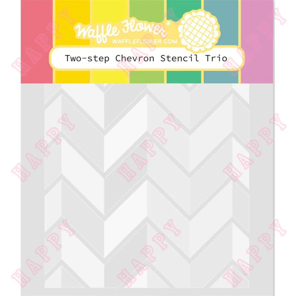 Plastic Stencils Two-step Chevron Decorative Embossing Handcraft DIY Scrapbooking Envelope Greeting Card Paper Craft Template
Plastic Stencils Two-step Chevron Decorative Embossing Handcraft DIY Scrapbooking Envelope Greeting Card Paper Craft Template