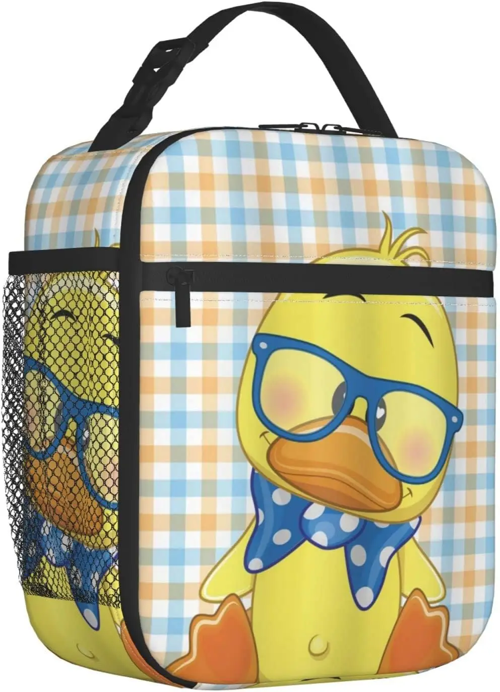 Cartoon Little Yellow Duck Printed Lunch Bag Rportable Lunch Bag Lunch Box for Office Work School Picnic Beach Cooler Tote Bag 
Cartoon Little Yellow Duck Printed Lunch Bag Rportable Lunch Bag Lunch Box for Office Work School Picnic Beach Cooler Tote Bag