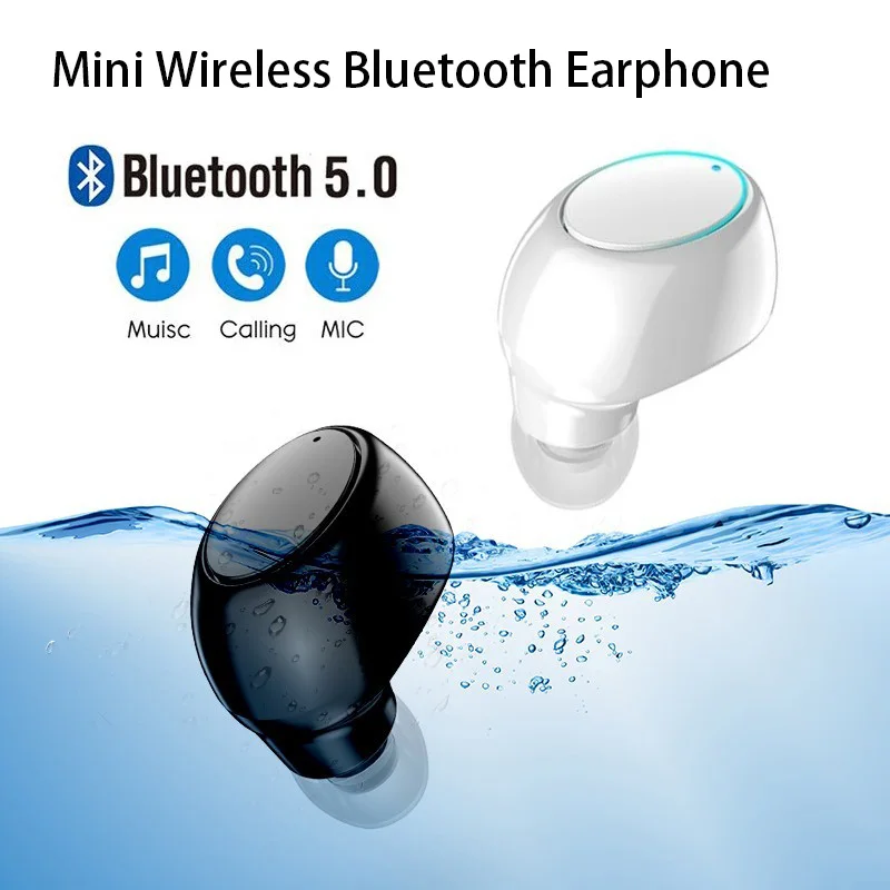 X6 Mini Wireless Earphone Single Sports Bluetooth Headphone Handsfree Stereo Headset With Microphone Waterproof Headset
X6 Mini Wireless Earphone Single Sports Bluetooth Headphone Handsfree Stereo Headset With Microphone Waterproof Headset