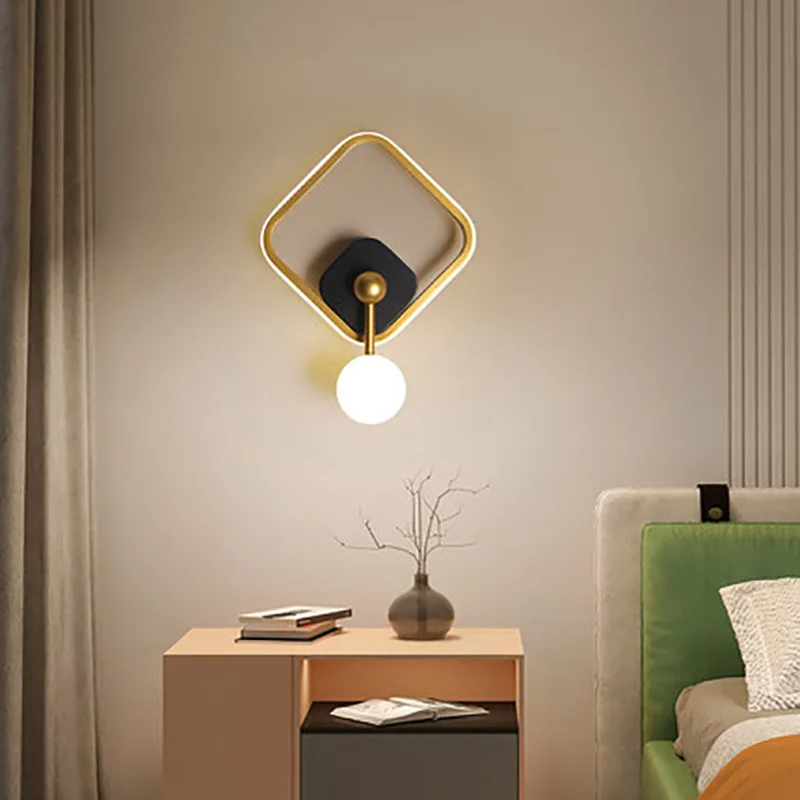 Bathroom Nordic Wall Lamp Bedroom Livingroom Inside Modern Reading Bedside Wall Light Luxury Aplique Pared Lights Decoration YQ
Bathroom Nordic Wall Lamp Bedroom Livingroom Inside Modern Reading Bedside Wall Light Luxury Aplique Pared Lights Decoration YQ