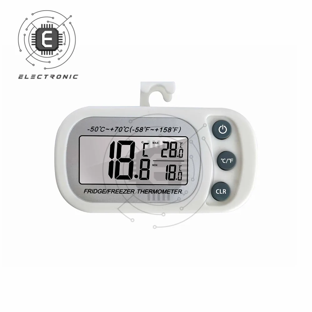New Household Thermometer And Hygrometer Digital Digital Multi-Purpose Bedroom Basement Cold Storage Refrigerator Thermometer
New Household Thermometer And Hygrometer Digital Digital Multi-Purpose Bedroom Basement Cold Storage Refrigerator Thermometer