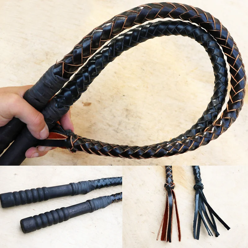New 70 CM & 80 Hand Made Braided Riding Whips For Horse Outdoor Racing Training Cowhide Leather Whip Equestrian Equipment
New 70 CM & 80 Hand Made Braided Riding Whips For Horse Outdoor Racing Training Cowhide Leather Whip Equestrian Equipment