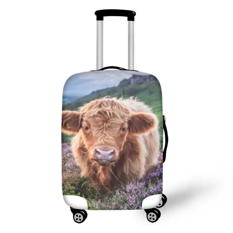 Highland Cattle Print Luggage Protector Cover Trendy Fancy Pattern Suitcase Cover Elastic Travel Gift Maletas de viaje
Highland Cattle Print Luggage Protector Cover Trendy Fancy Pattern Suitcase Cover Elastic Travel Gift Maletas de viaje