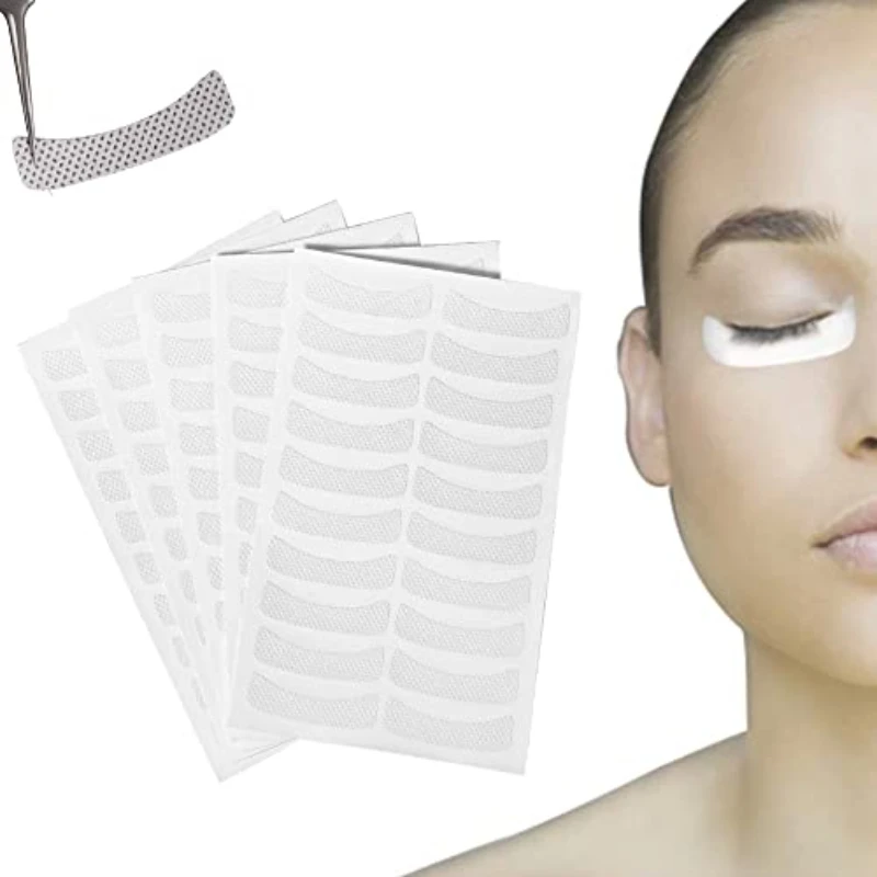

400pcs Eyelash Extension Tape Medical Non-woven Fabrics Patches Eyelash Under Eye Pads Grafting Eyelash Special Eye Patch