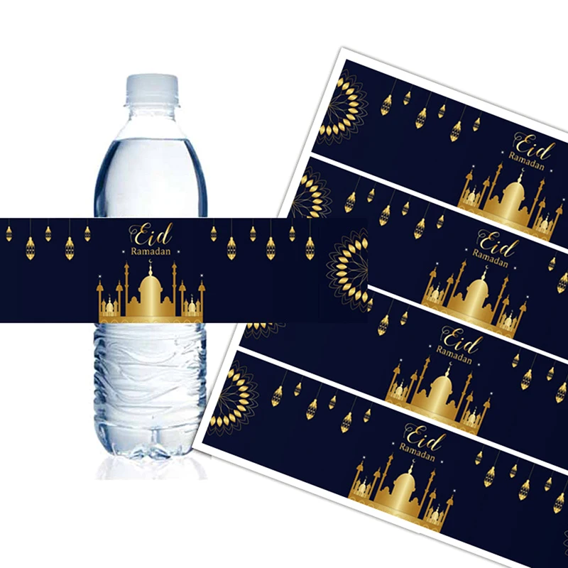 10pcs Eid Mubarak Water Bottle Label Ramadan Kareem Decoration Mubarak Candy Bar Wrapper Stickers Muslim Islamic Party Decor
10pcs Eid Mubarak Water Bottle Label Ramadan Kareem Decoration Mubarak Candy Bar Wrapper Stickers Muslim Islamic Party Decor