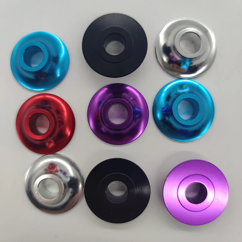 Проставка для переднего колеса инвалидной коляски. Проставка для колеса. Внутренний диаметр 8 мм. Толщина 9 мм. Материал из алюминиевого сплава. 1 пара. 
Проставка для переднего колеса инвалидной коляски. Проставка для колеса. Внутренний диаметр 8 мм. Толщина 9 мм. Материал из алюминиевого сплава. 1 пара.