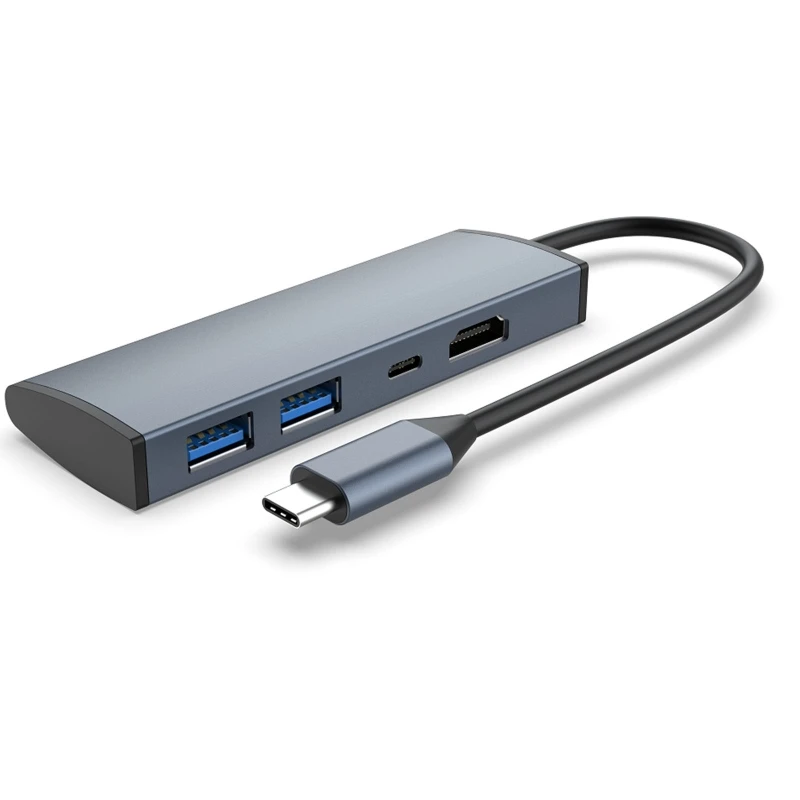 Q1JF легкая док-станция USB C 4 в 1 USB C концентратор многопортовый адаптер с USB3.0
Q1JF легкая док-станция USB C 4 в 1 USB C концентратор многопортовый адаптер с USB3.0