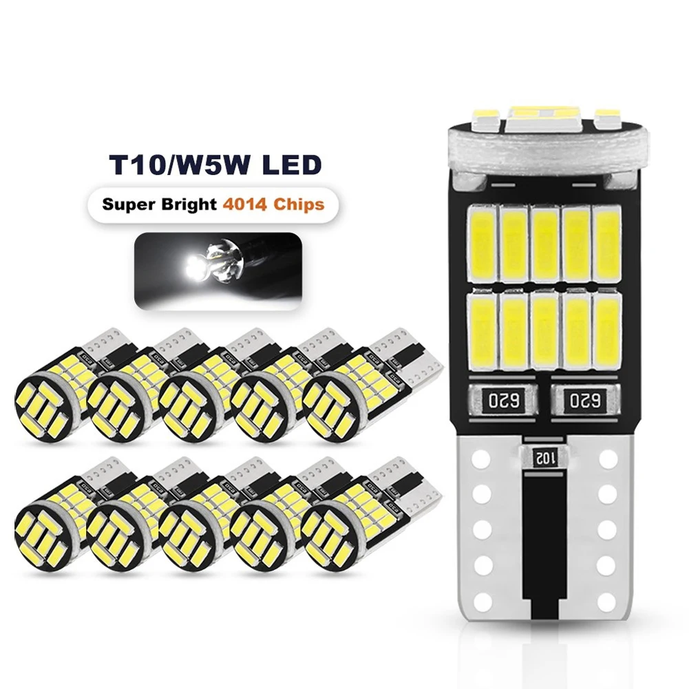 T10 W5W Car LED Interior Light Super Bright Car Side Lamp Bulbs 12V Instrument Lights Bulb for Vehicle Automobile for Cars Auto
T10 W5W Car LED Interior Light Super Bright Car Side Lamp Bulbs 12V Instrument Lights Bulb for Vehicle Automobile for Cars Auto
