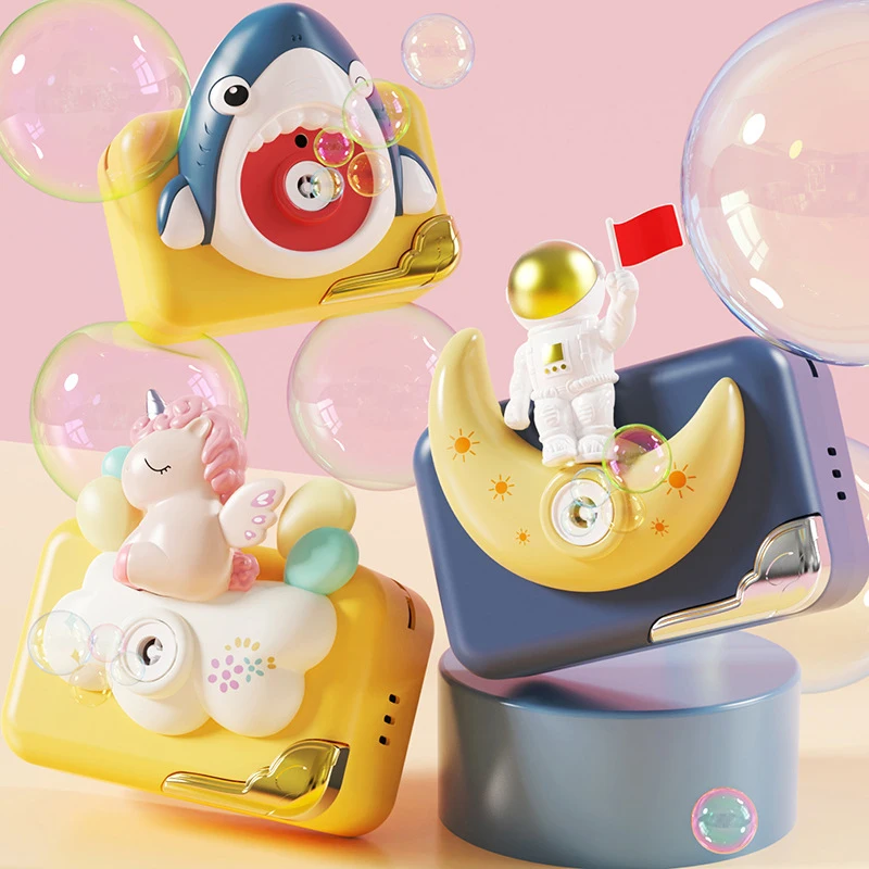 Electric Bubble Machine Children Camera Toy Light Music Automatic Soap Bubble Camera Toy Outdoor Sport Toy Kids Birthday Gifts
Electric Bubble Machine Children Camera Toy Light Music Automatic Soap Bubble Camera Toy Outdoor Sport Toy Kids Birthday Gifts