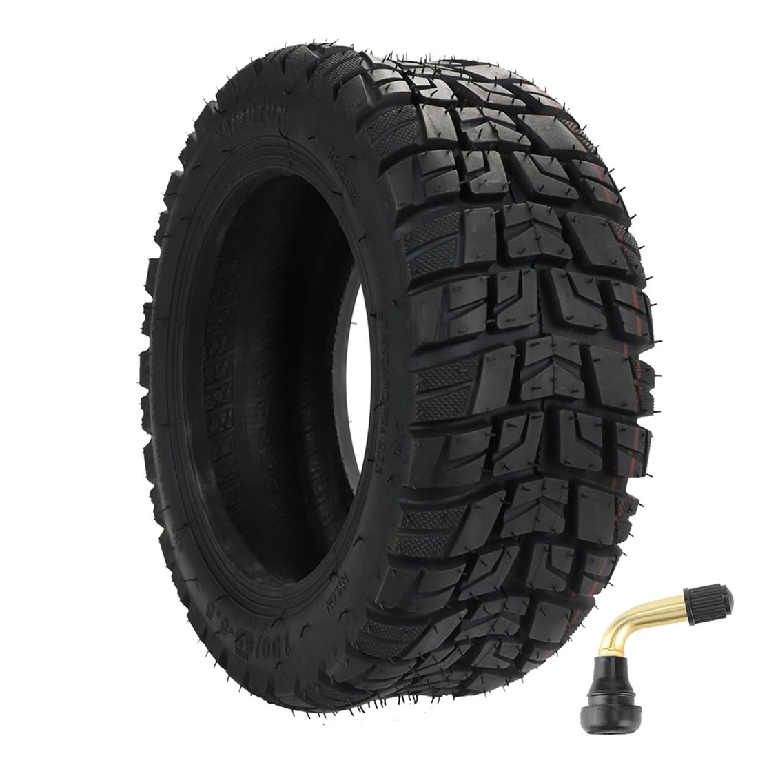 11 Inch 100/65-6.5 Electric Scooter Vacuum Wheel Tyre Tubless Tire for Dualtron DT Widen Off-Road Tire with Tyre Valve
11 Inch 100/65-6.5 Electric Scooter Vacuum Wheel Tyre Tubless Tire for Dualtron DT Widen Off-Road Tire with Tyre Valve