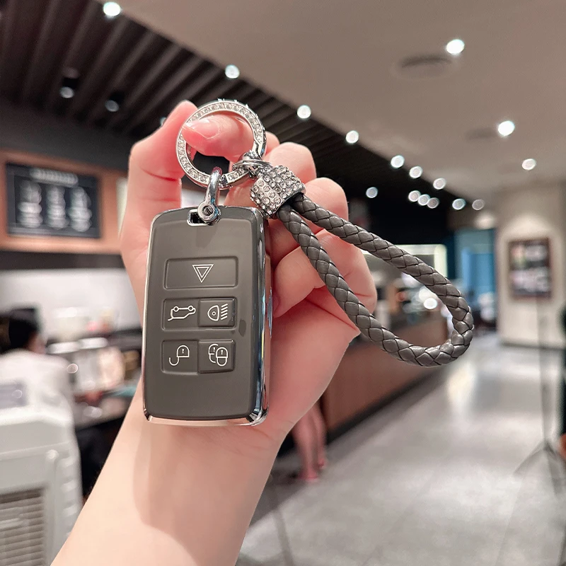 TPU Car Key Case Cover Shell For Land Rover Range Rover Sport Evoque Discovery Freelander For Jaguar XF XJ XE Fob Accessories 
TPU Car Key Case Cover Shell For Land Rover Range Rover Sport Evoque Discovery Freelander For Jaguar XF XJ XE Fob Accessories