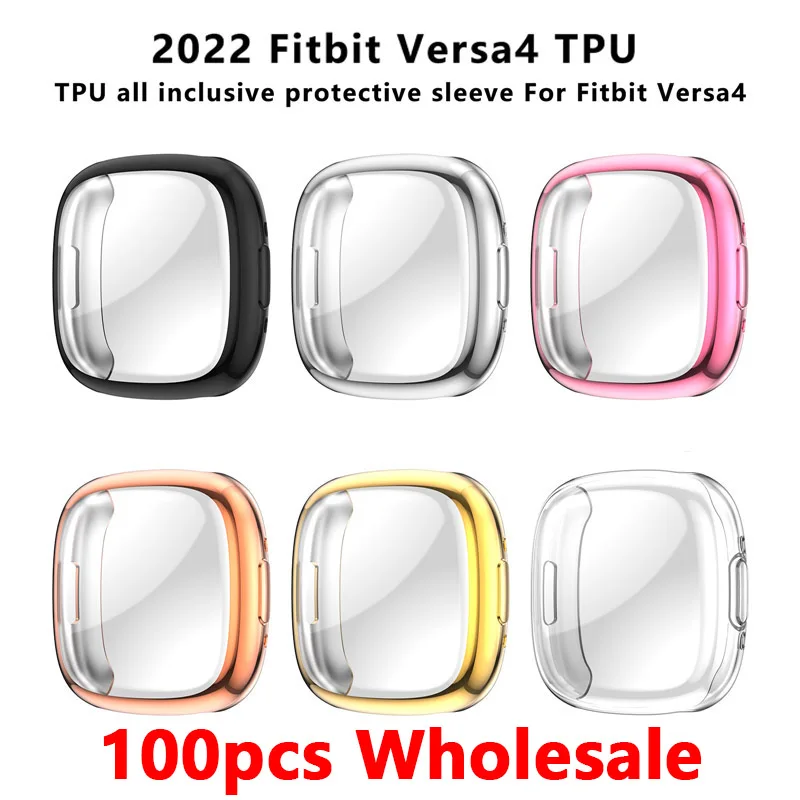100pcs Wholesale 2022 New Screen Protector Cover for Fitbit Versa 4 Case Soft Tpu Scratch-resistant Shell Lightweight Bumper
100pcs Wholesale 2022 New Screen Protector Cover for Fitbit Versa 4 Case Soft Tpu Scratch-resistant Shell Lightweight Bumper