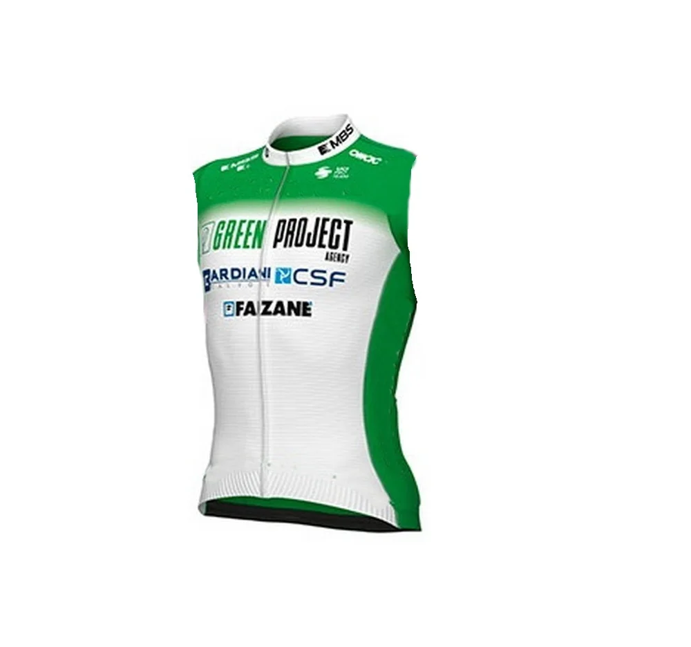 Windproof 2023 GREEN PROJECT BARDIANI CSF FAIZANE Team Sleeveless Cycling Vest Gilet Mtb Clothing Bicycle Maillot Ciclismo
Windproof 2023 GREEN PROJECT BARDIANI CSF FAIZANE Team Sleeveless Cycling Vest Gilet Mtb Clothing Bicycle Maillot Ciclismo