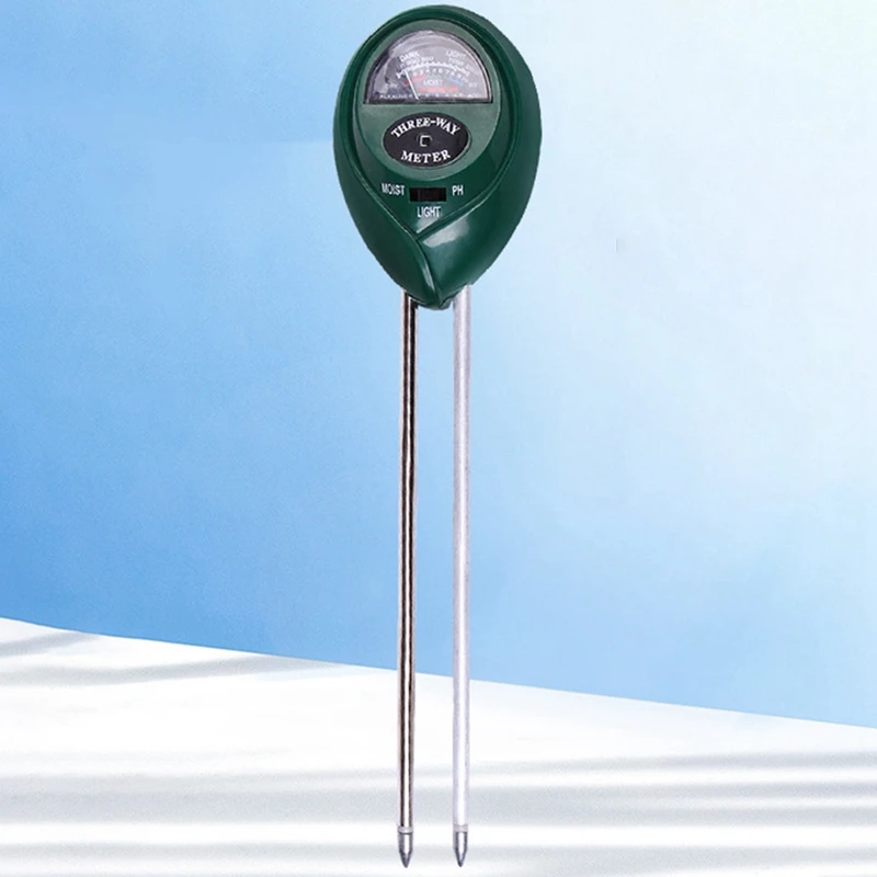 PH-метр почвы 3-в-1 тестер лампа влажности инструмент