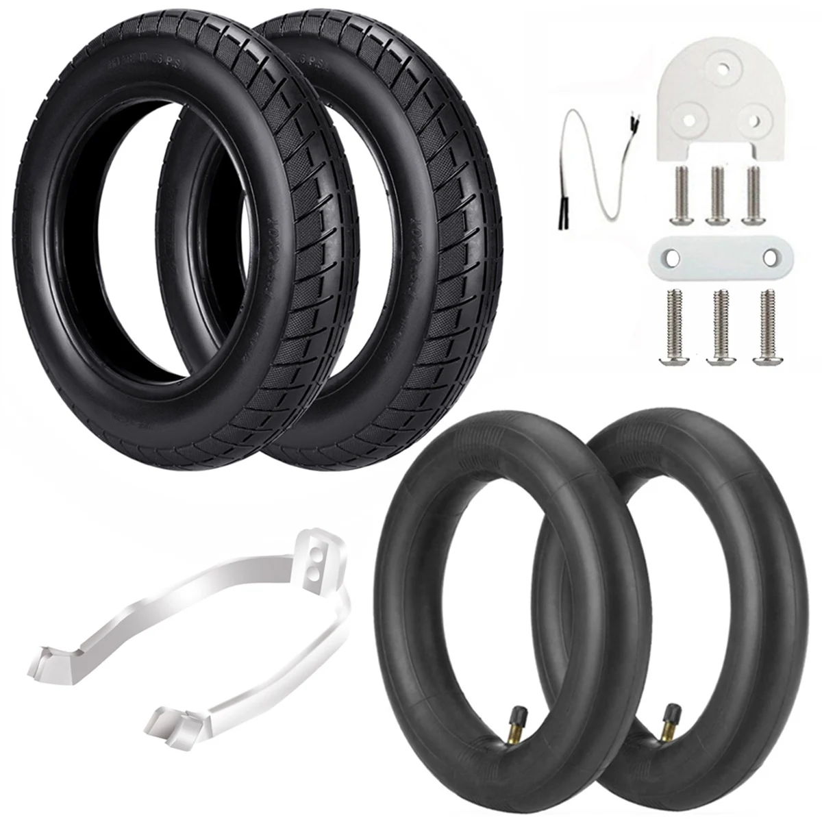 For PRO Electric Scooter 10 Inch Tire Wheel 10 Inches Modified Tire Reinforced Stable-Proof Outer Tyre,White
For PRO Electric Scooter 10 Inch Tire Wheel 10 Inches Modified Tire Reinforced Stable-Proof Outer Tyre,White