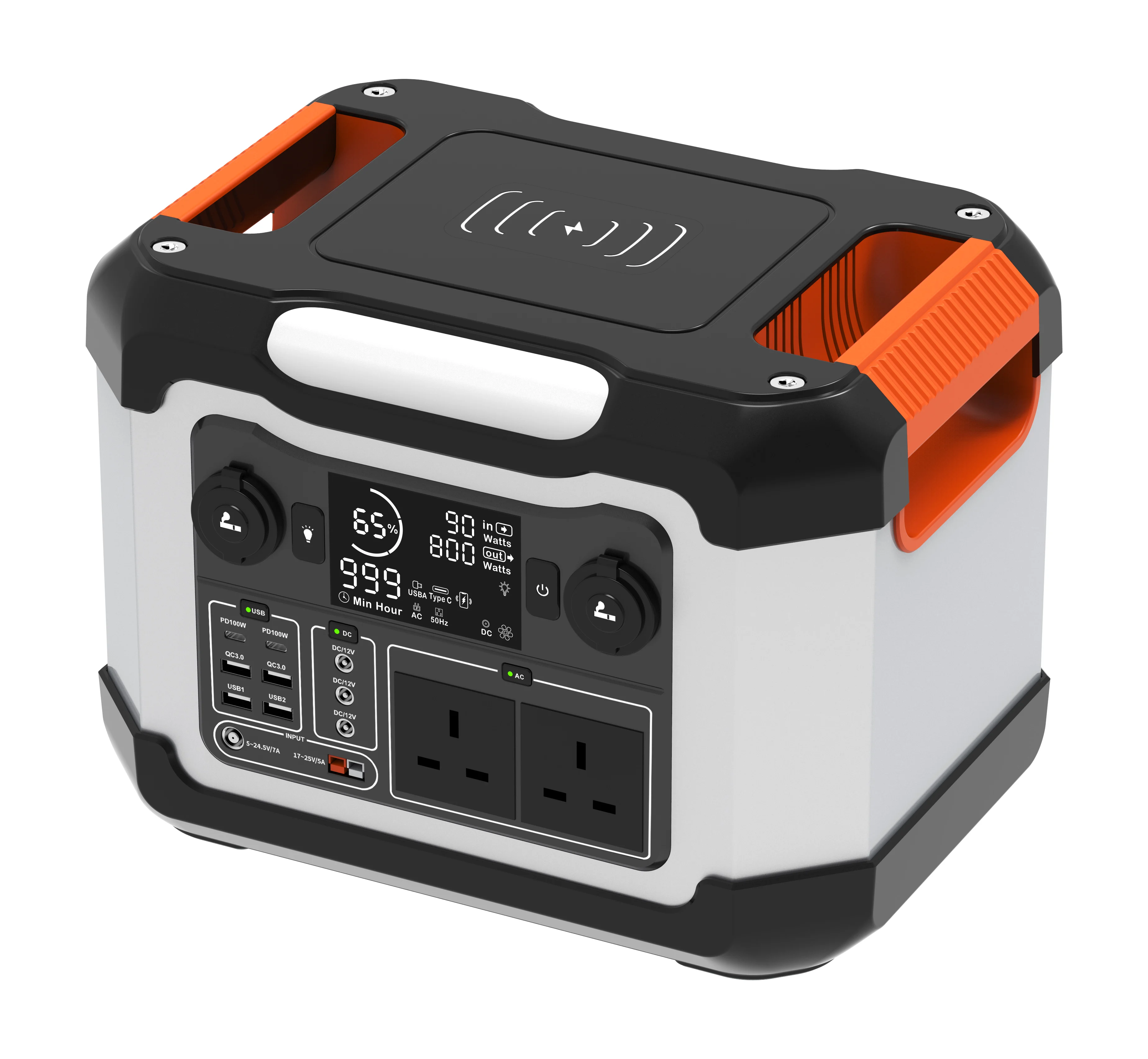 1kwh Portable LiFePO4 Battery Power Bank All in One Outdoor Camping Home Wireless Power Bank Solar Portable Power Station
1kwh Portable LiFePO4 Battery Power Bank All in One Outdoor Camping Home Wireless Power Bank Solar Portable Power Station