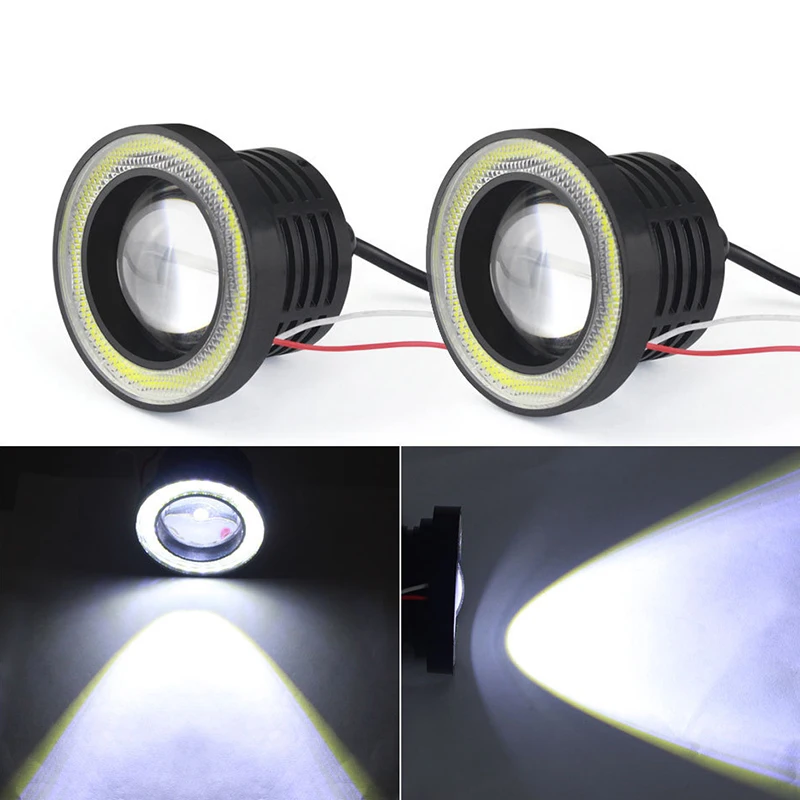 1 Автомобильная и мотоциклетная противотуманная фара с линзой ангела 30 Вт Светодиодная подсветка Cob лампа
1 Автомобильная и мотоциклетная противотуманная фара с линзой ангела 30 Вт Светодиодная подсветка Cob лампа