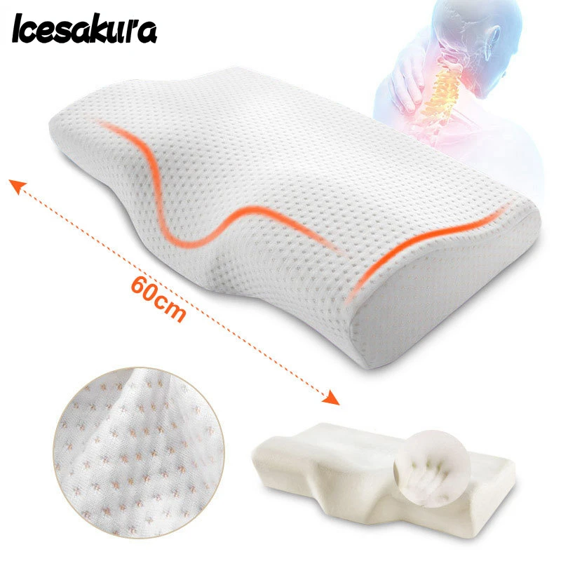 Orthopedic Memory Foam Pillow 60x35cm Slow Rebound Soft Memory Slepping Pillows Butterfly Shaped Relax The Cervical For Adult
Orthopedic Memory Foam Pillow 60x35cm Slow Rebound Soft Memory Slepping Pillows Butterfly Shaped Relax The Cervical For Adult