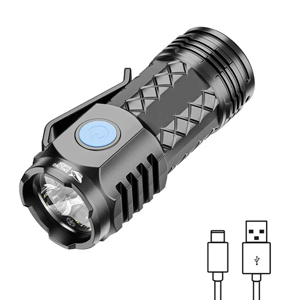 Мини-фонарик 3 светодиода USB rechargeable
Мини-фонарик 3 светодиода USB rechargeable