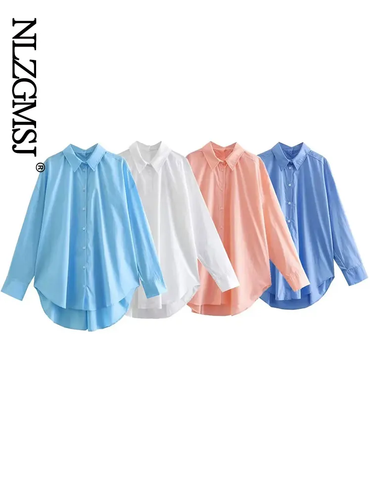 Nlzgmsj 2022 Women Classic Shirt Turn Down Collar Long Sleeve Chic Female Office Work Tops
Nlzgmsj 2022 Women Classic Shirt Turn Down Collar Long Sleeve Chic Female Office Work Tops