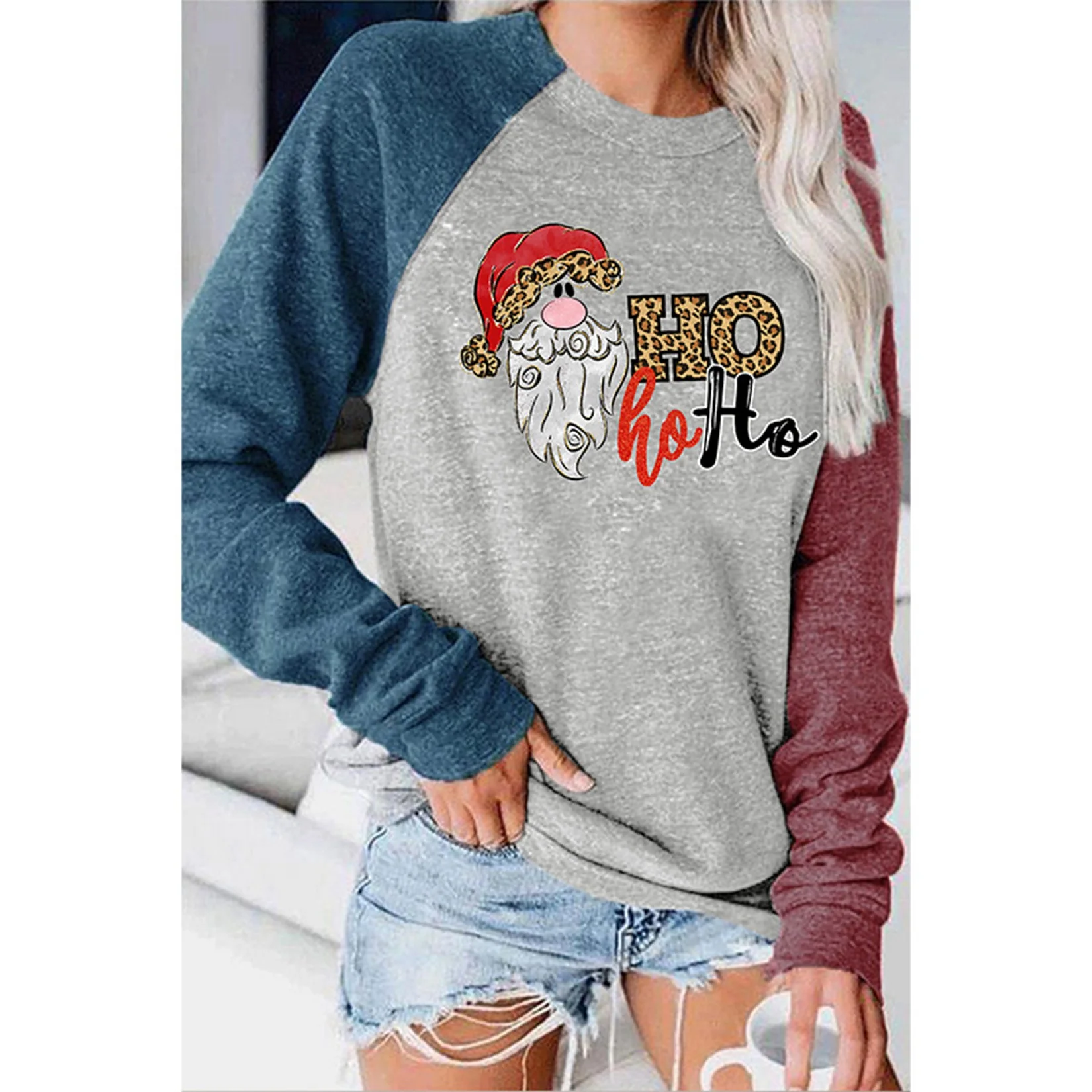 Women Christmas Long Sleeve T-shirts Crew Neck Raglan Baseball Tops Funny Dwarf Graphic Tee Appliques T Shirt Women
Women Christmas Long Sleeve T-shirts Crew Neck Raglan Baseball Tops Funny Dwarf Graphic Tee Appliques T Shirt Women
