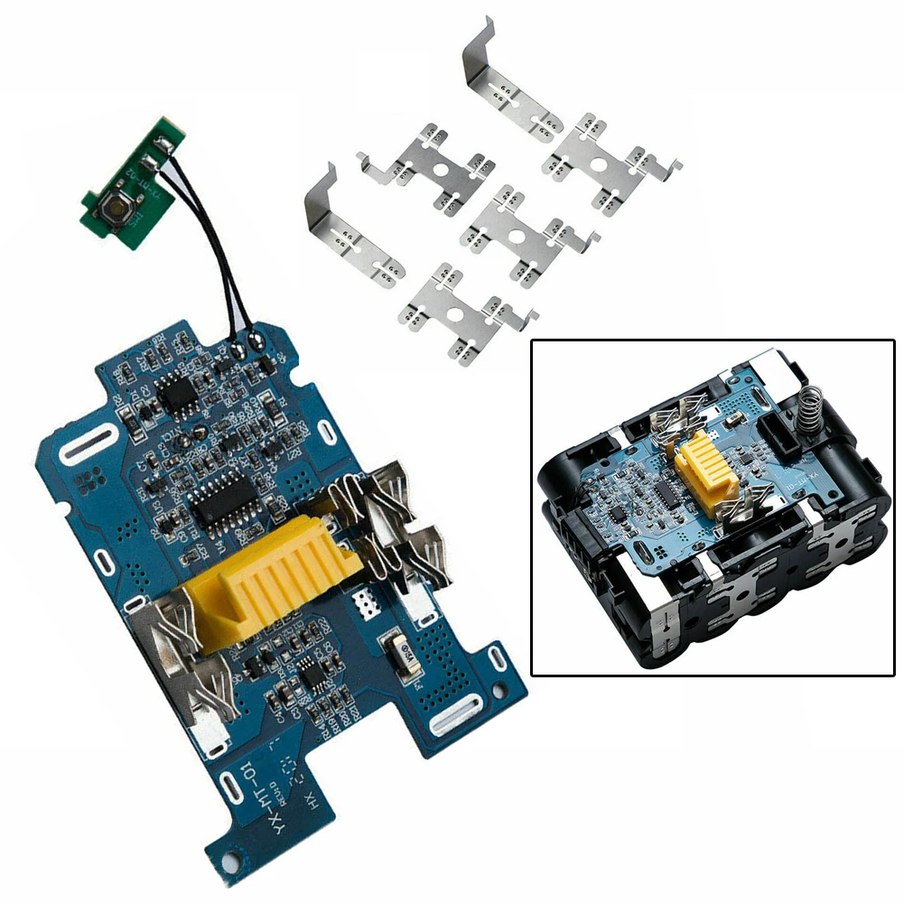 18V Battery Chip PCB Circuit Board Charging Protection Replacemen For BL1830 BL1840 BL1850 BL1860 Power Tool Accessories
18V Battery Chip PCB Circuit Board Charging Protection Replacemen For BL1830 BL1840 BL1850 BL1860 Power Tool Accessories