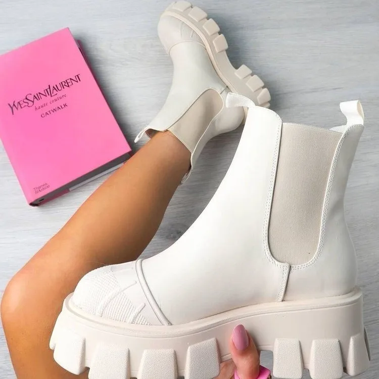 Классические модные рыцарские сапоги Челси на толстой подошве, женские сапоги из искусственной кожи, дышащие водонепроницаемые женские са...
Классические модные рыцарские сапоги Челси на толстой подошве, женские сапоги из искусственной кожи, дышащие водонепроницаемые женские са...