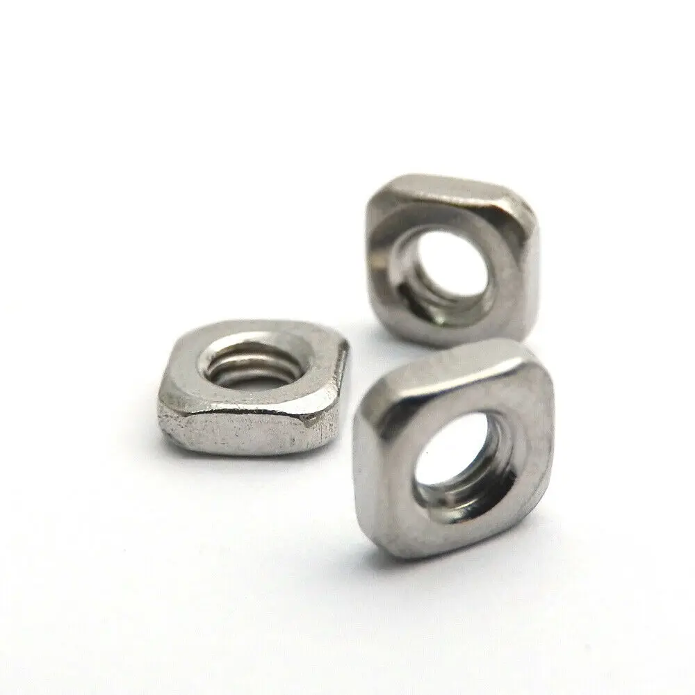 100pcs Thin Nut Square M3 M4 M5 M6 M8 Square Nuts DIN557 A2 304 Stainless Steel Thin Nuts Blocks DIN562 Thin Type Metric
100pcs Thin Nut Square M3 M4 M5 M6 M8 Square Nuts DIN557 A2 304 Stainless Steel Thin Nuts Blocks DIN562 Thin Type Metric