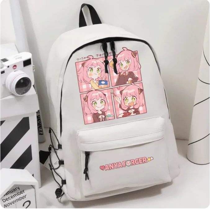 

Anime SPY×FAMILY Anya Forger Schoolbag Backpack High-capacity Computer Casual Shoulder Bag Student Messenger Bag 1623