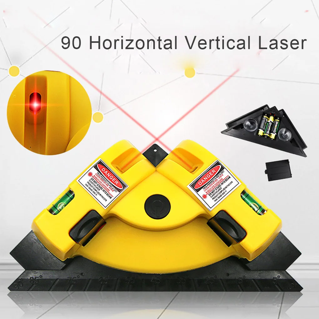 Right Angle 90 Degree Square Laser Level High Quality Level Tool Projection Laser Measurement Tool Level Laser Tools
Right Angle 90 Degree Square Laser Level High Quality Level Tool Projection Laser Measurement Tool Level Laser Tools