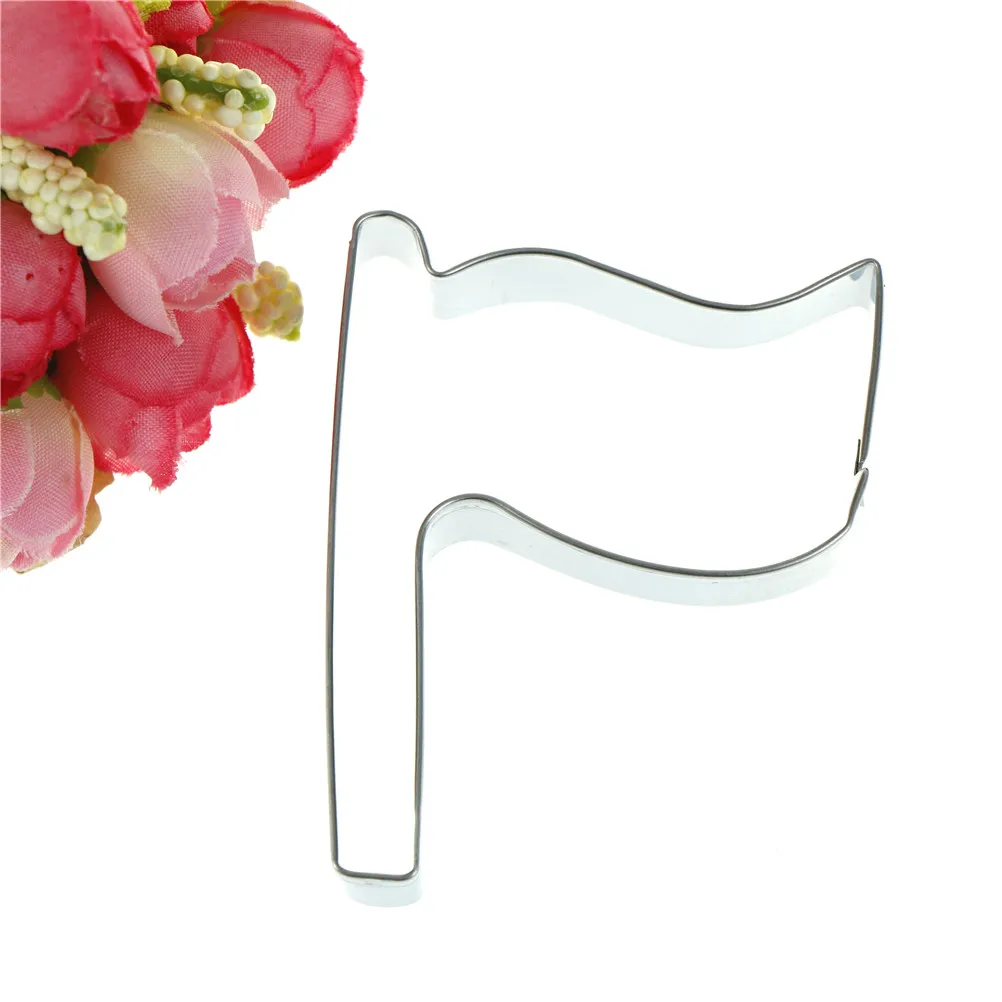 1pc Stainless Steel Flag Shape Cookie Cutter Pastry Fondant Cake Biscuit Mold Wedding Cake Decorating Tools 7*5.5cm New 
1pc Stainless Steel Flag Shape Cookie Cutter Pastry Fondant Cake Biscuit Mold Wedding Cake Decorating Tools 7*5.5cm New