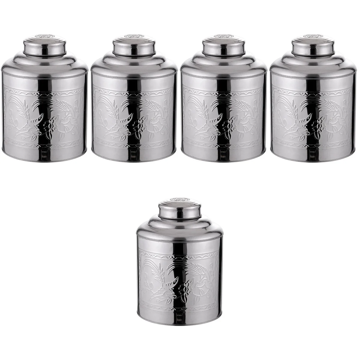 Tea Canister Container Storage Airtight Loose Portable Coffee Tins Flour Smallcanisters Jarsteel Stainless Leaf
Tea Canister Container Storage Airtight Loose Portable Coffee Tins Flour Smallcanisters Jarsteel Stainless Leaf
