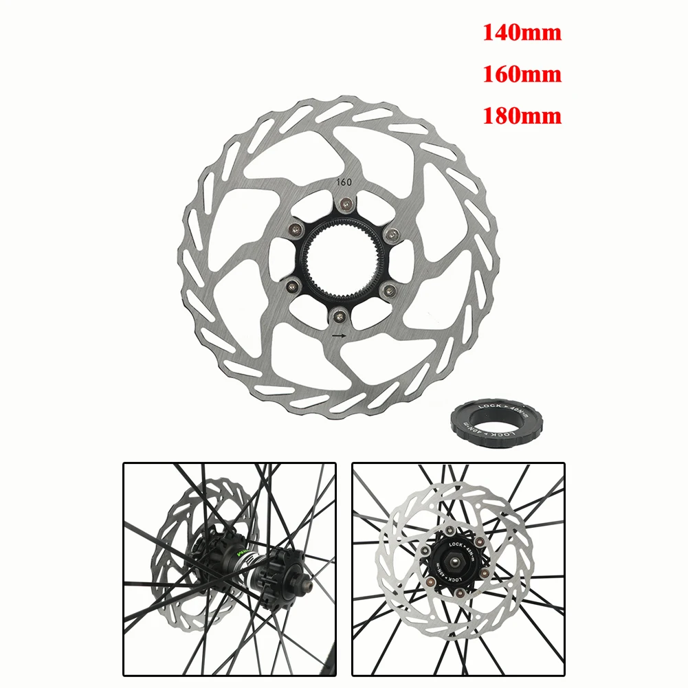 160mm 180mm Disc Brake Rotor CenterLock Mountain Road Bike MTBHeat Dissipation Cooling Hollow Pads Hydraulic Disc Brakes
160mm 180mm Disc Brake Rotor CenterLock Mountain Road Bike MTBHeat Dissipation Cooling Hollow Pads Hydraulic Disc Brakes