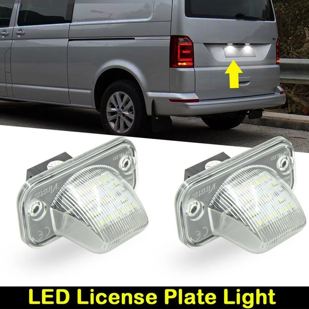 Durable High Quality License Plate Lights License Plate For Passat For Transporter T4 2PCS 3528SMD Leds 9V-16V
Durable High Quality License Plate Lights License Plate For Passat For Transporter T4 2PCS 3528SMD Leds 9V-16V