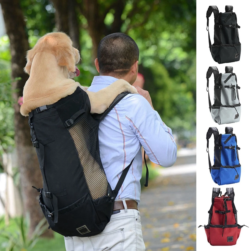 Pet Dog Outdoor Travel Backpack for Hiking Cycling Reflective Carrier Bag for Dogs French Bulldog Pug Carrying Bags Pet Supplies 
Pet Dog Outdoor Travel Backpack for Hiking Cycling Reflective Carrier Bag for Dogs French Bulldog Pug Carrying Bags Pet Supplies