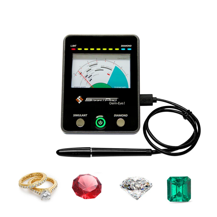 Jewelry Making Tools Gold Tester Gem Identification Diamond Testing Instrument Jade Identification Tester
Jewelry Making Tools Gold Tester Gem Identification Diamond Testing Instrument Jade Identification Tester