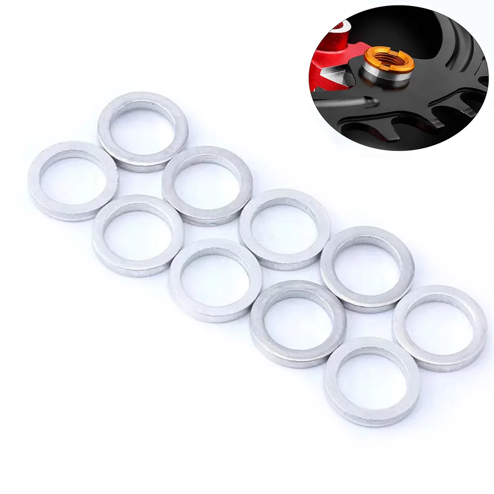 10pcs Bicycle Chainwheel Screw Disc Washer Gasket Spacers Component For Bike Headset Stem Chain Wheel Replacement Part Bicicleta
10pcs Bicycle Chainwheel Screw Disc Washer Gasket Spacers Component For Bike Headset Stem Chain Wheel Replacement Part Bicicleta