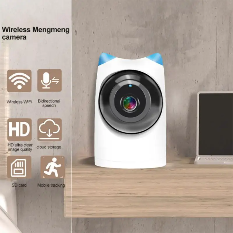 1080P WiFi IP Mini Camera Wireless Indoor Intercom Infrared Night Vision Camera Intelligent Tracking Surveillance Baby Monitor
1080P WiFi IP Mini Camera Wireless Indoor Intercom Infrared Night Vision Camera Intelligent Tracking Surveillance Baby Monitor