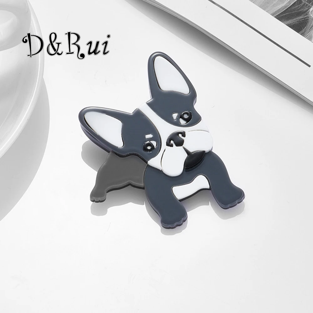 D&Rui New Acrylic Gray Puppy Brooches Fashion Women's Lapel Pins Jacket Backpack Badge Jewelry Accessories Brooch 2023
D&Rui New Acrylic Gray Puppy Brooches Fashion Women's Lapel Pins Jacket Backpack Badge Jewelry Accessories Brooch 2023