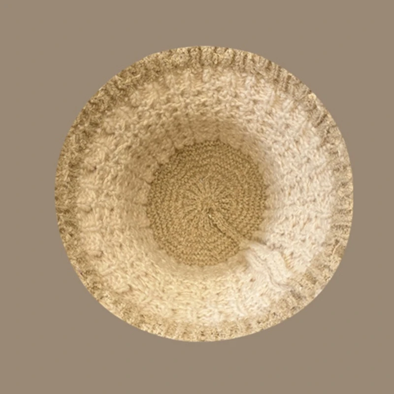 Creative Crochet Twist Fisherman Hat Knitted Hat Bucket Hat Women's Basin Hat Ear Protection for Autumn and Winter
Creative Crochet Twist Fisherman Hat Knitted Hat Bucket Hat Women's Basin Hat Ear Protection for Autumn and Winter