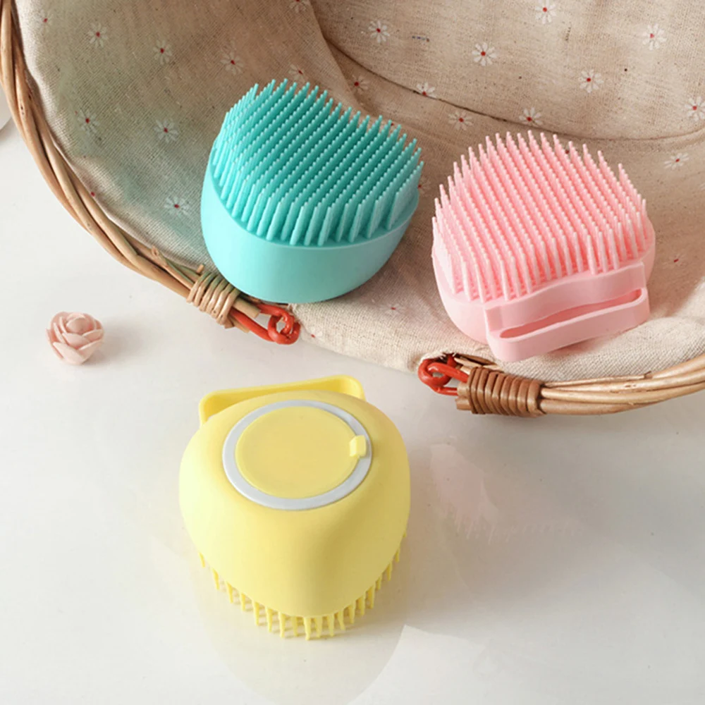 Dog Silicone Bath Brush Massage Cleaning Products Refillable Shower Gel Soft Durable Silicone Massage Brushs Save Space Hot Sale
Dog Silicone Bath Brush Massage Cleaning Products Refillable Shower Gel Soft Durable Silicone Massage Brushs Save Space Hot Sale